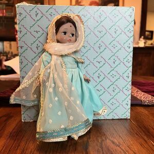 #575 Madame Alexander 8" India  International Little Women With Box